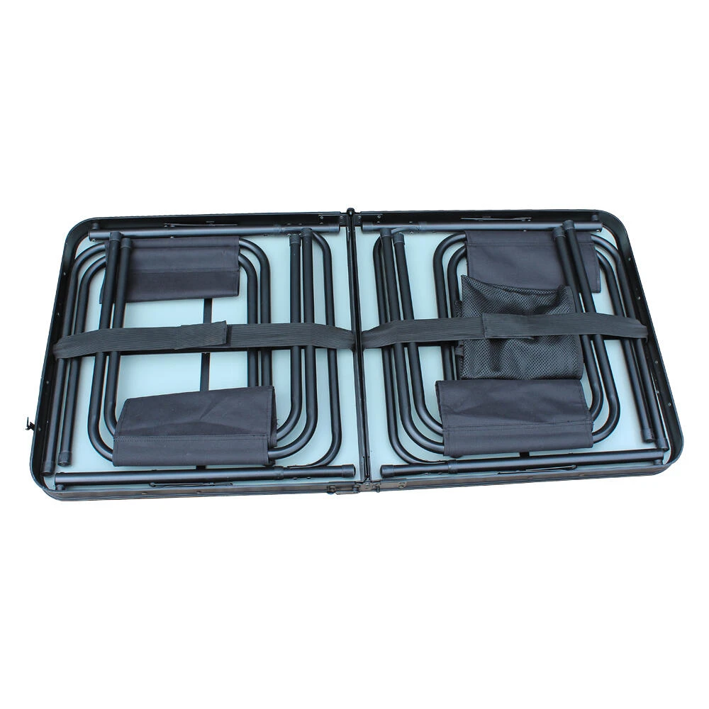 Capri Picnic Table And Stool Set Alu - Image 3