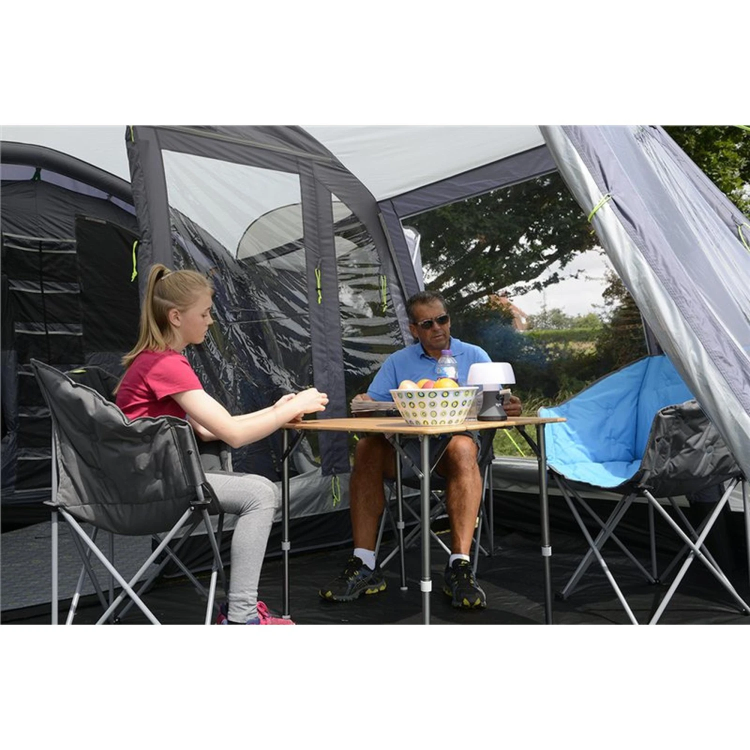 Kampa Tub Folding Camping Chair Fern - Image 4
