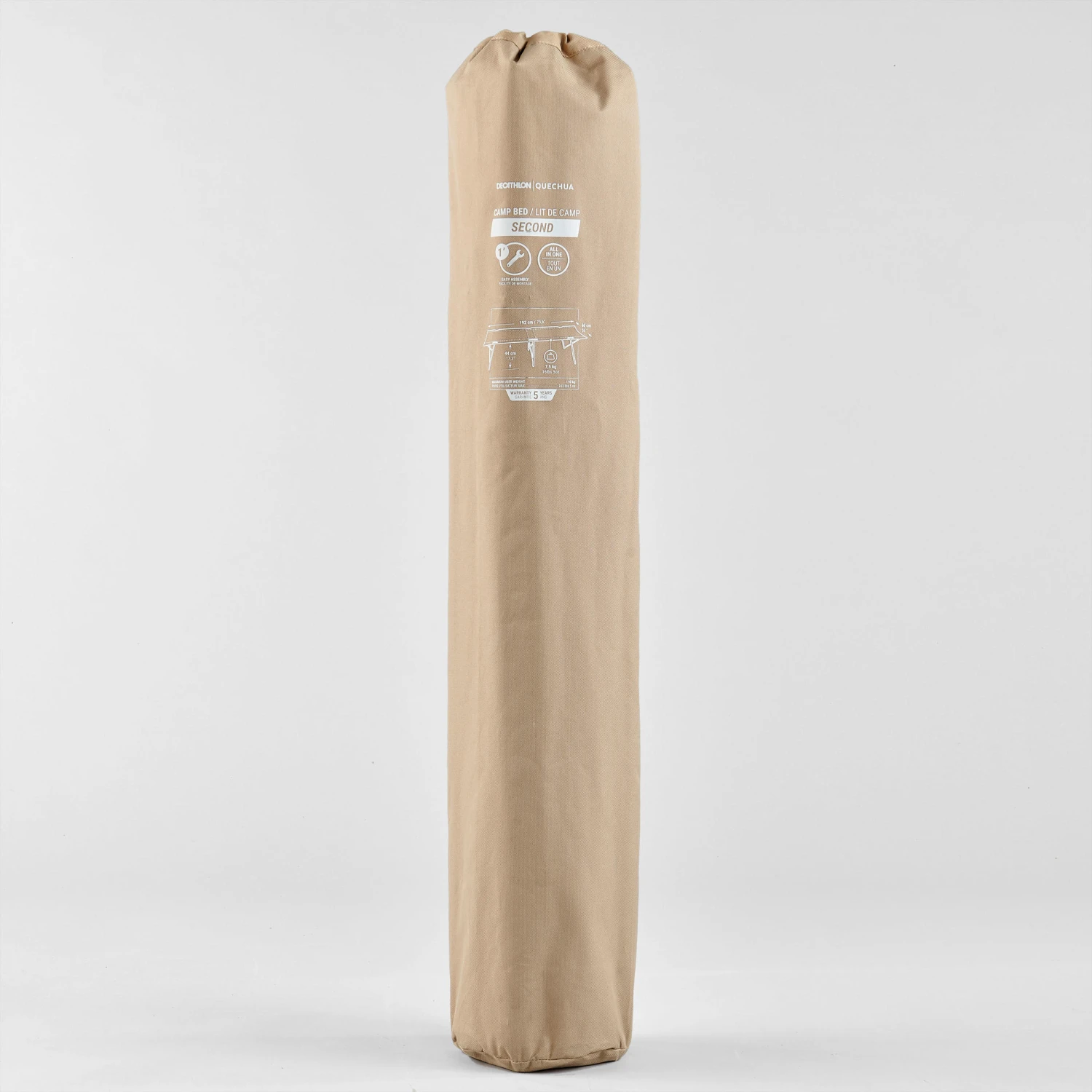 Quechua CAMP BED FOR CAMPING - CAMP BED SECOND 65 CM - 1 PERSON - Image 3