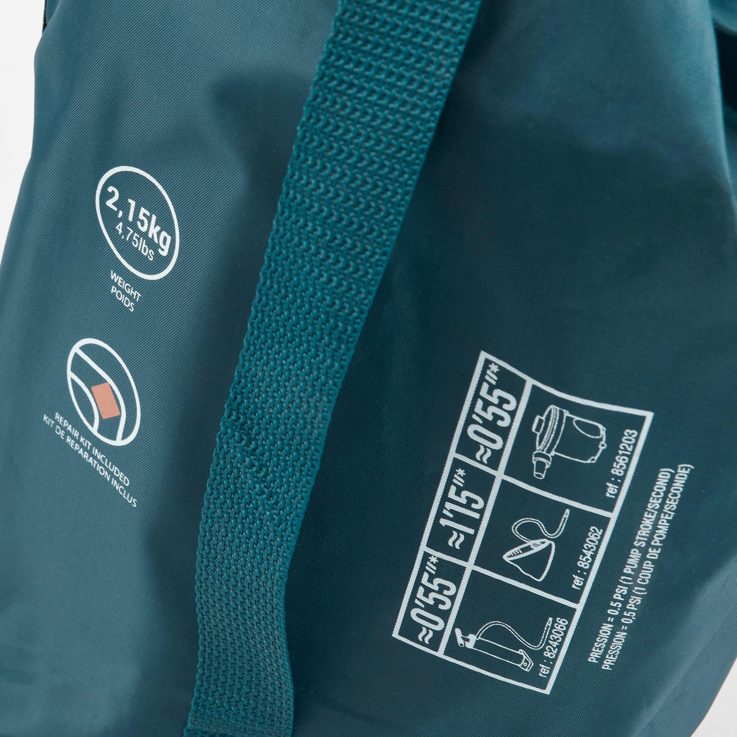 Quechua Inflatable Camping Mattress Air Comfort 70 Cm 1 Person - Image 7