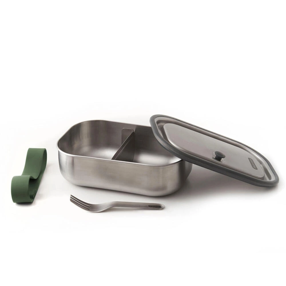 Black+Blum Stainless Steel Lunch Box Olive - Image 4