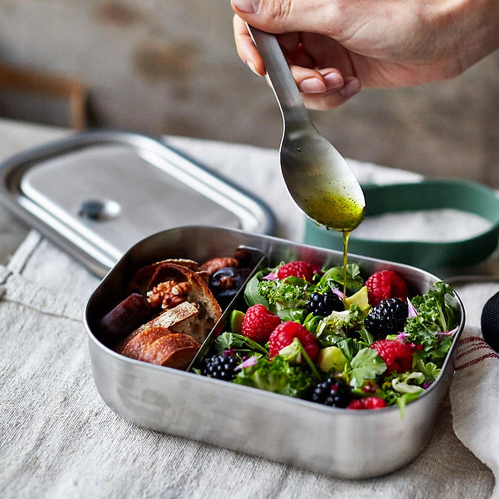 Black+Blum Stainless Steel Lunch Box Olive - Image 2