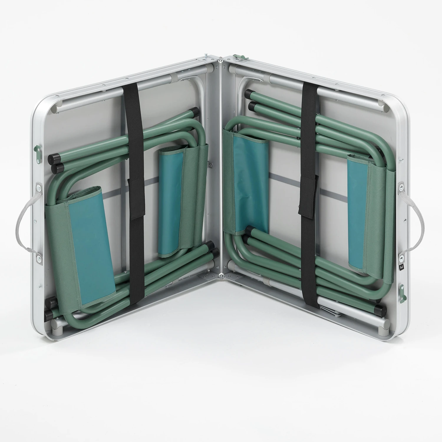 Quechua FOLDING CAMPING TABLE - 4 STOOLS - 4 TO 6 PEOPLE - Image 4