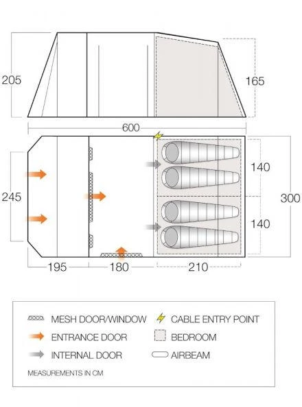 Vango Lismore TC 450 - Image 2