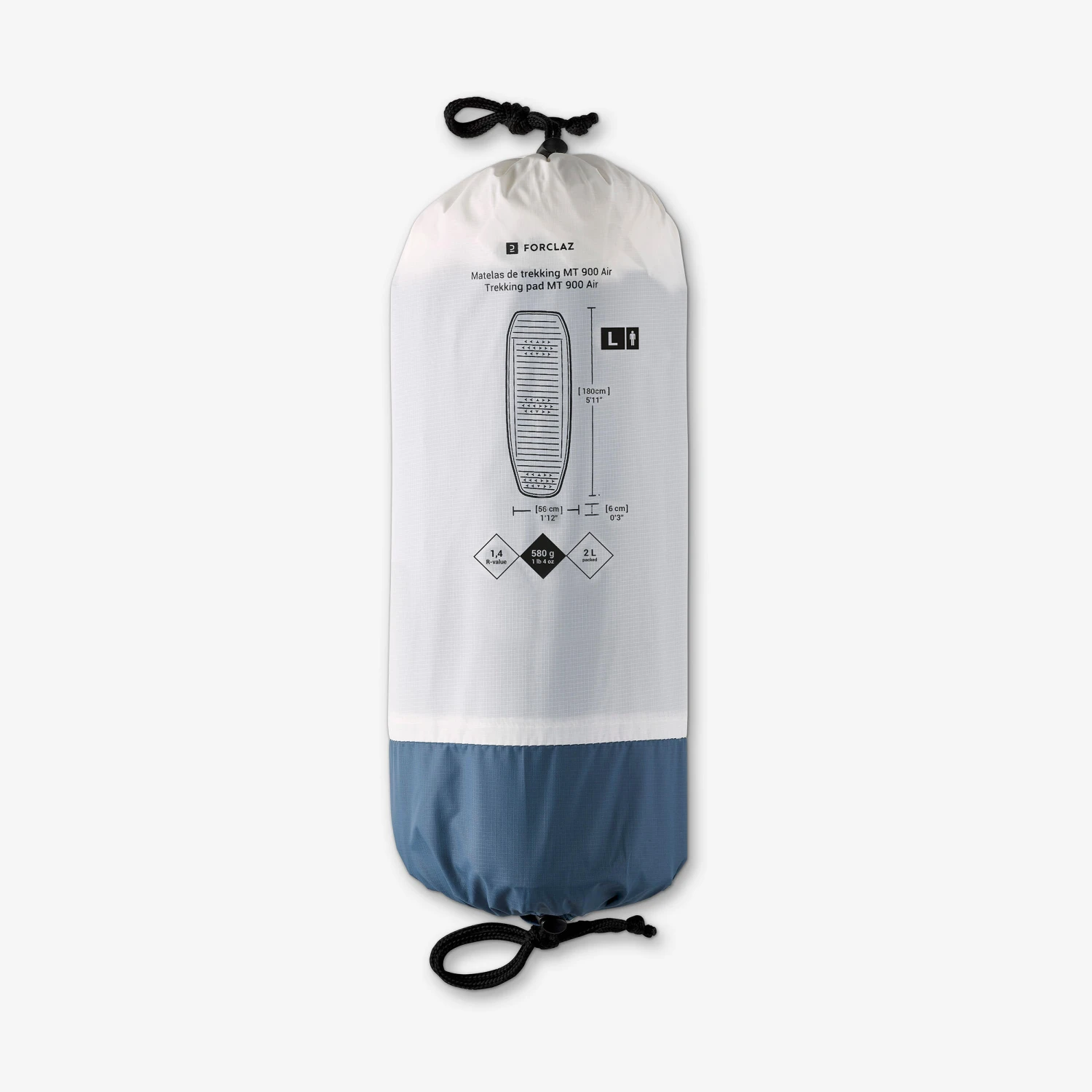 Inflatable Trekking Mattress - MT900 Air L - 180 X 56 Cm - 1 - Image 7