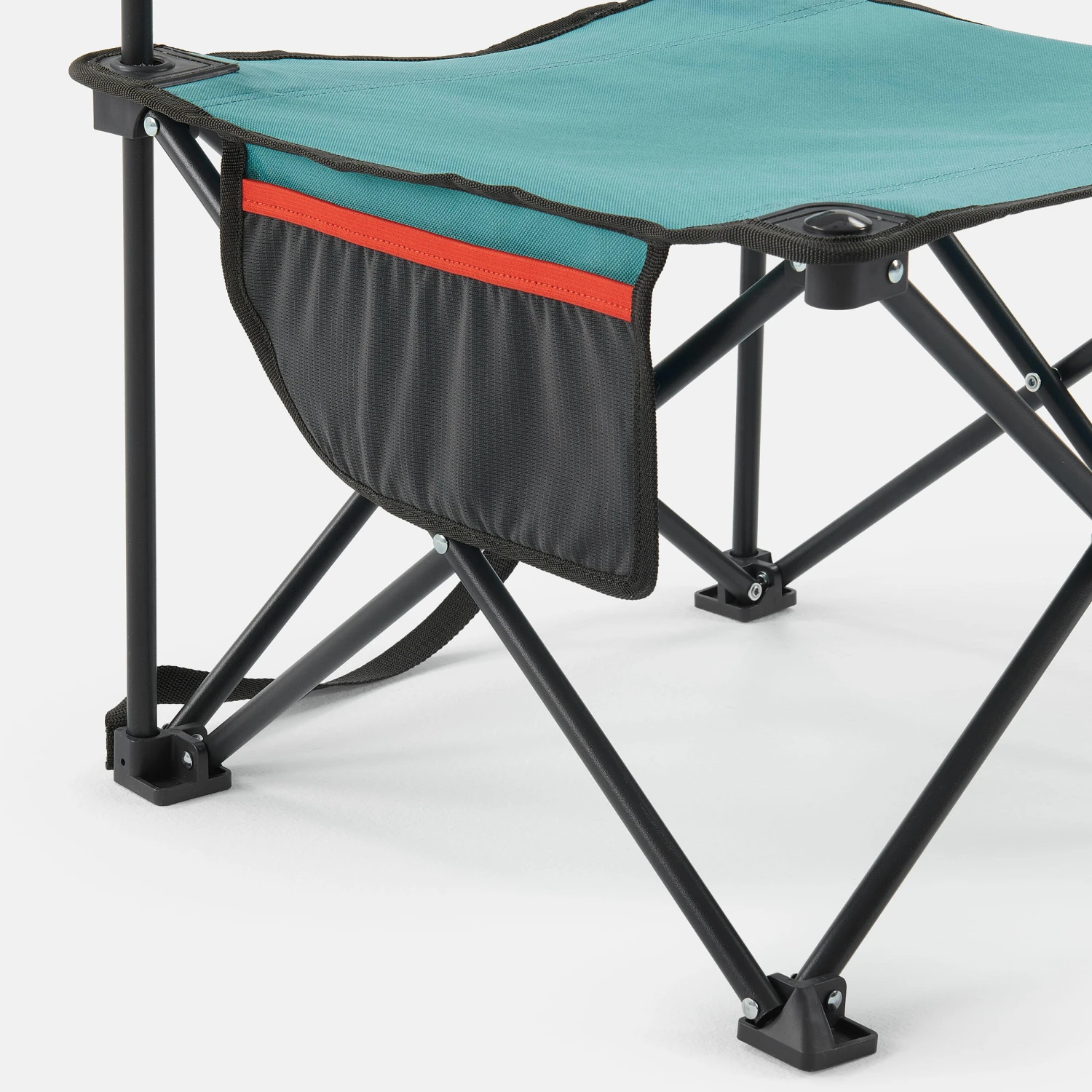 Quechua LOW FOLDING CAMPING CHAIR MH100 Blue - Image 9