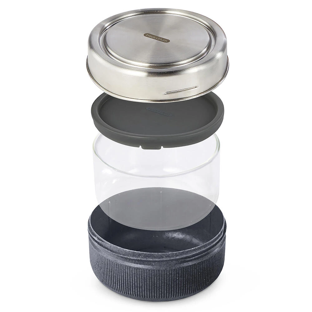 Black+Blum Glass Lunch Bowl 750ml Slate - Image 2