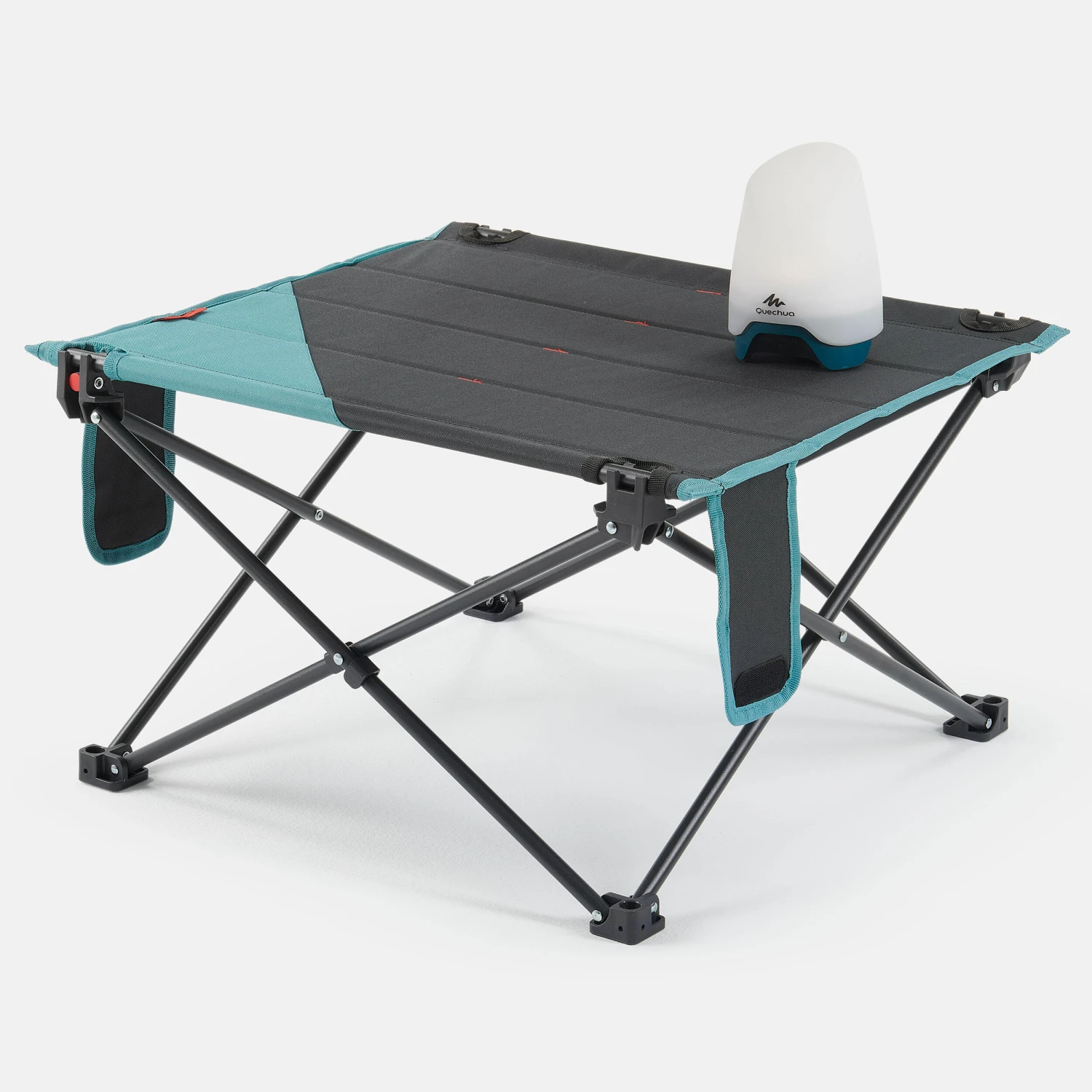 Quechua LOW FOLDING CAMPING TABLE MH100 Grey - Image 6