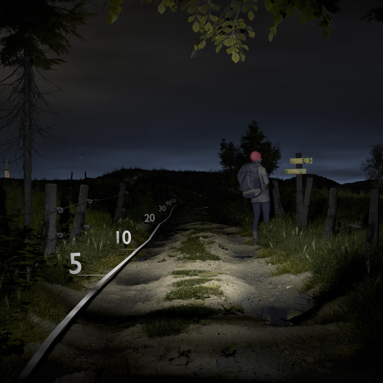 120 Lumen USB Rechargeable Head Torch - Image 3